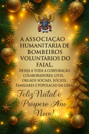 Mensagem de Natal da AHBVF